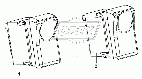 Differential Lock Switch Group