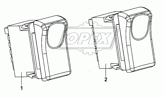 PTO And Lifting Switch Group