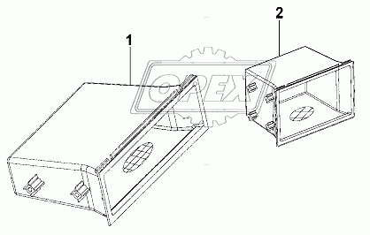 Glove Box Group of Instrument Panel