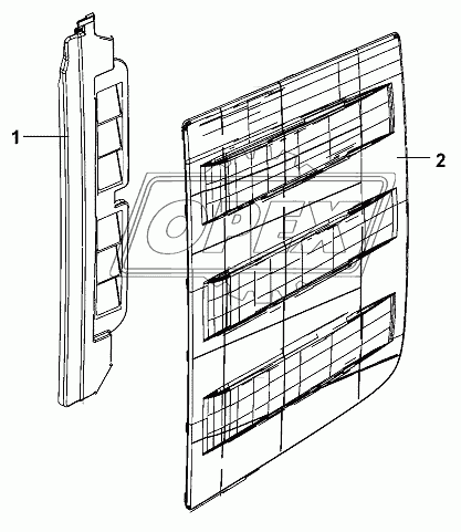 LH Side Window Group