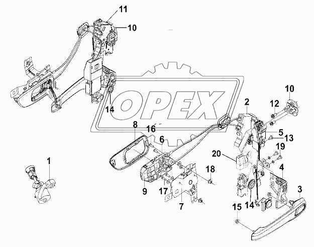 Ignition Lock And Door Lock Group