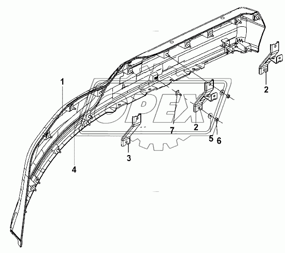 Right Upper Wheel Mask Group