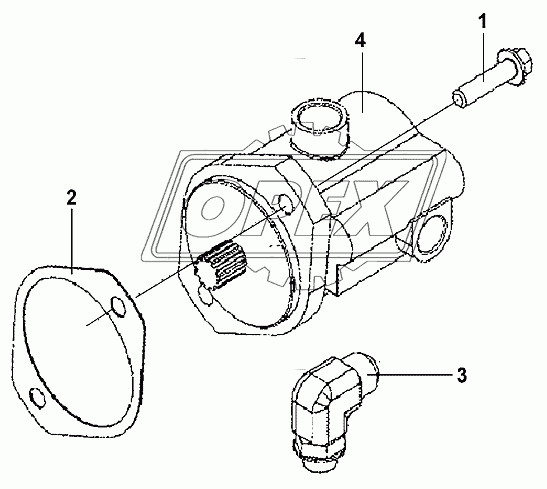 Hydraulic Steering Pump Group