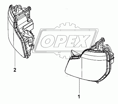 Front Combination Lamp Group