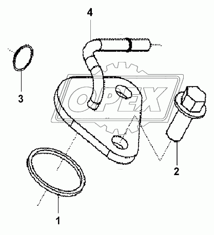 Accessory group for refueling, cylinder block