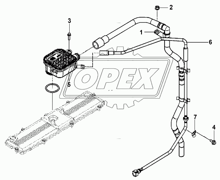 Crankcase Ventilating Group