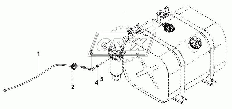 Fuel Feed Pipe Group 2