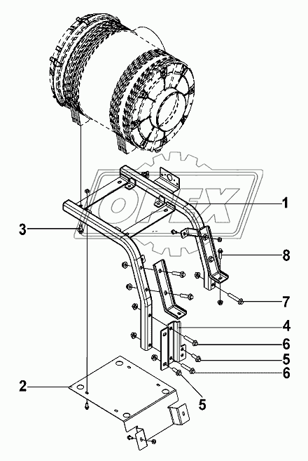 Fitting Parts Group Of Air Cleaner