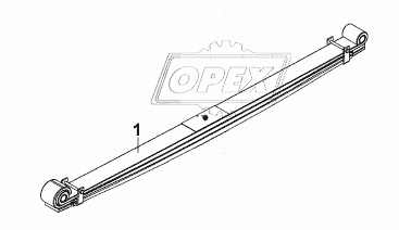 2912A3-ZB6 Передняя рессора