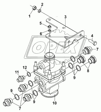 3542A-T0402 Технический индукционный клапан нагрузки