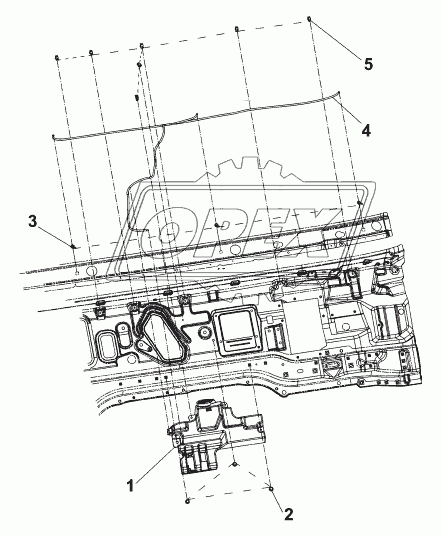 3747A-C0100 Омывателя лобового стекла
