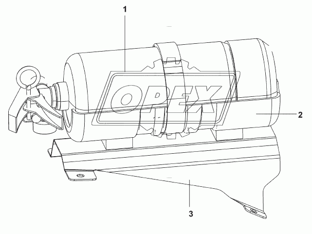 3910A-C0100 Огнетушитель