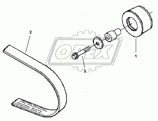 CF9118 Компоновка привода кондиционера