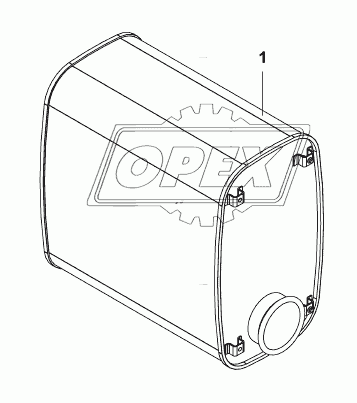 1201A-T0900 Глушитель