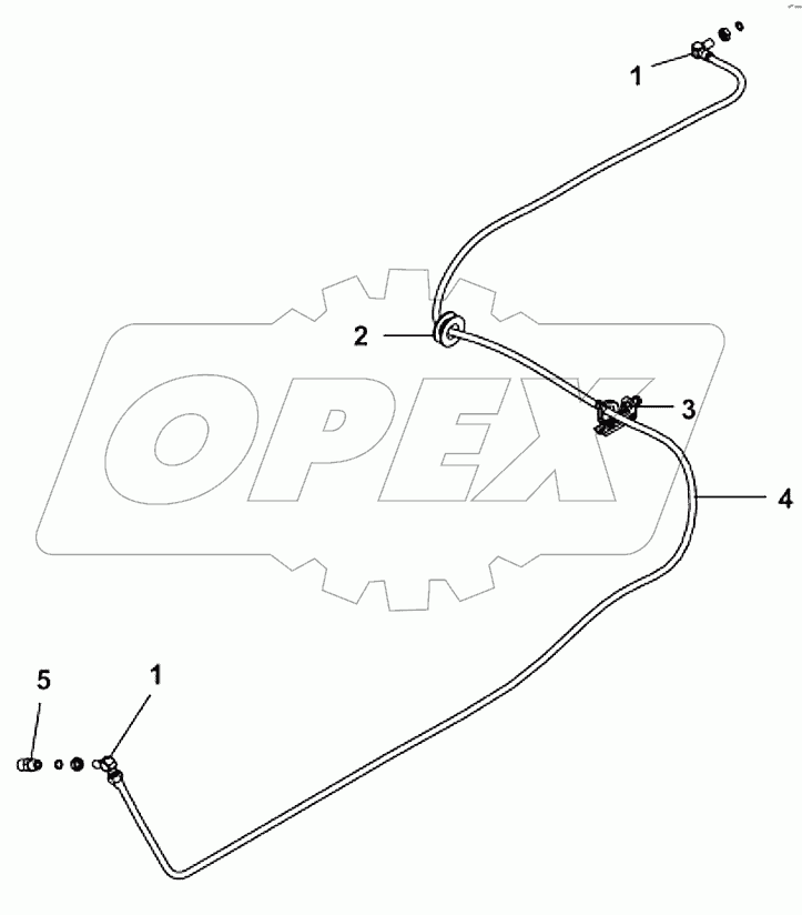 1104A-ZXC97 Трубопровод системы питания