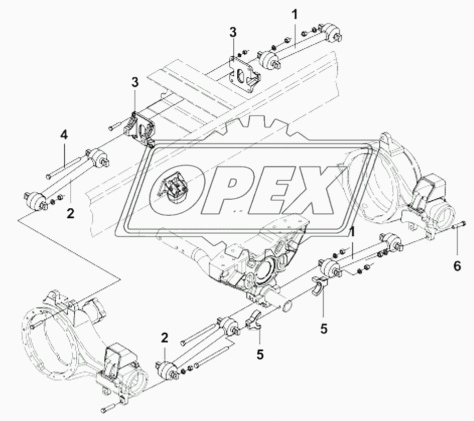 2931B-ZXC97 Реактивные штанги