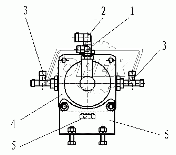 3542A-ZXD01 Направляющий клапан (система ABS)