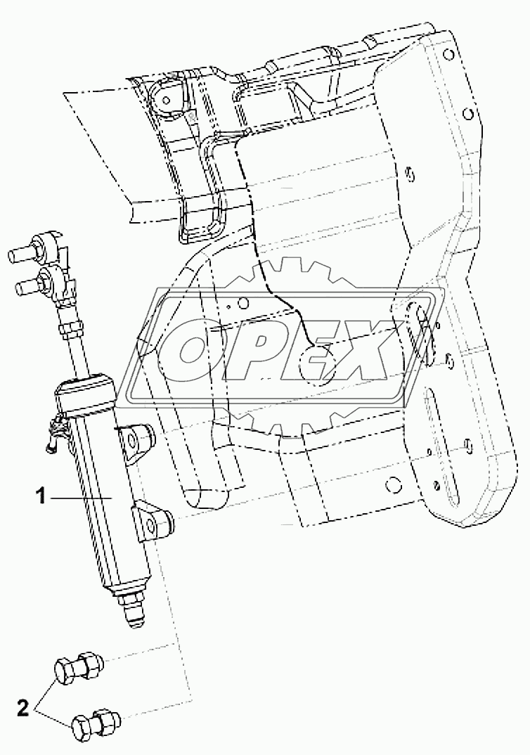 1604A-C0100 Главный цилиндр сцепления