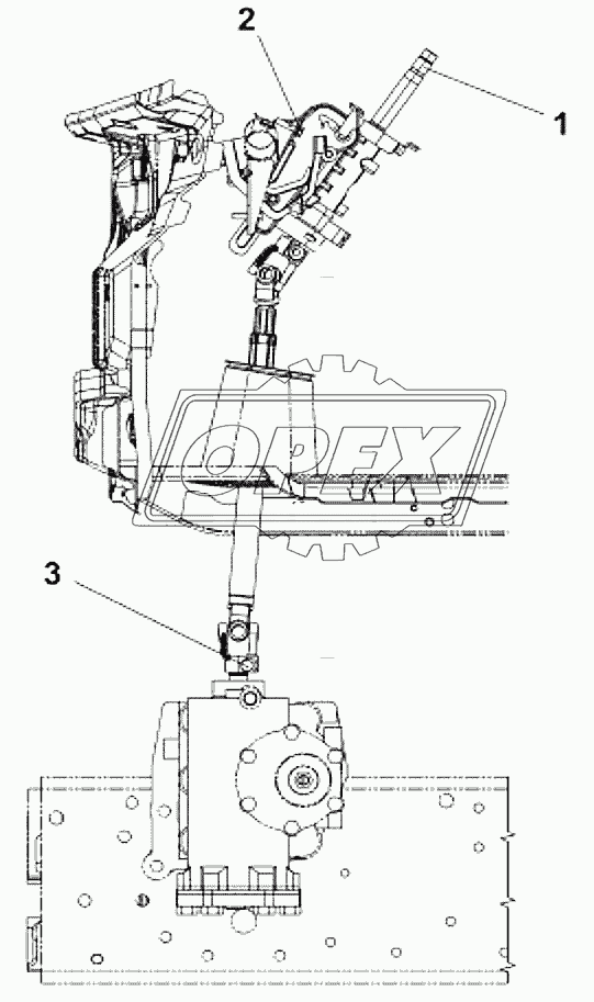3404A-C0100 Привод рулевого механизма