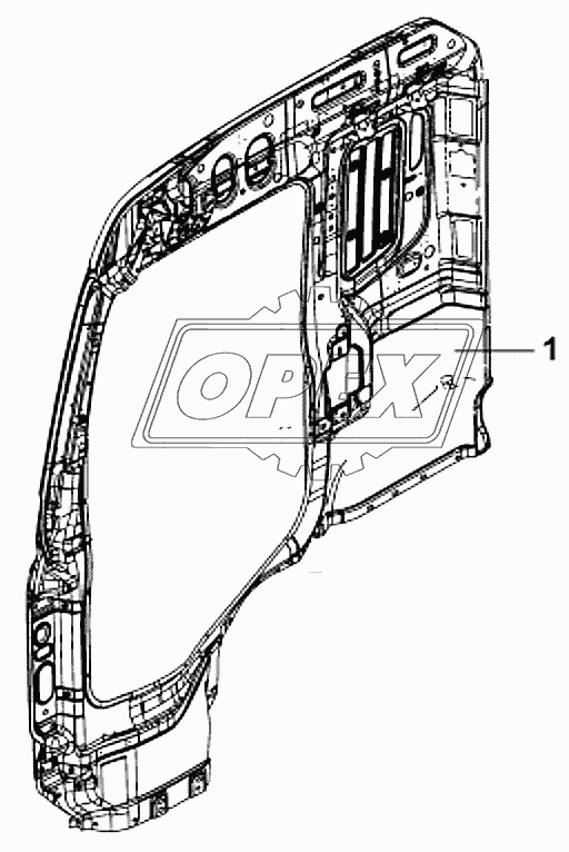 5401B-C0100 Правая боковина