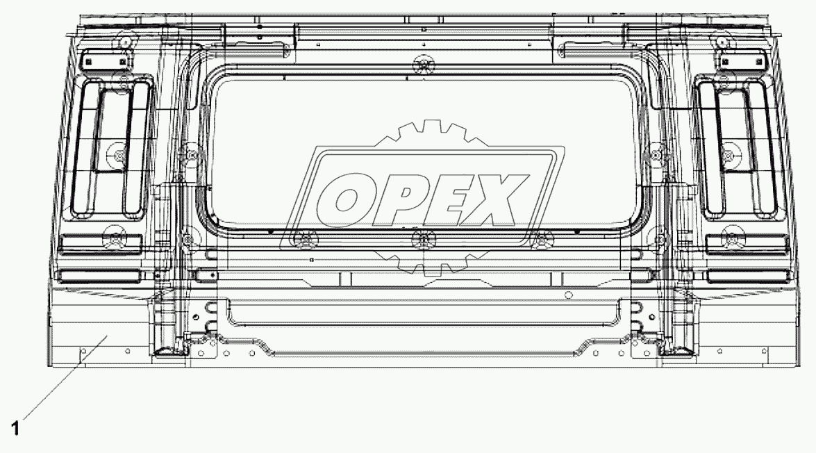 5601A-C0100 Задняя панель