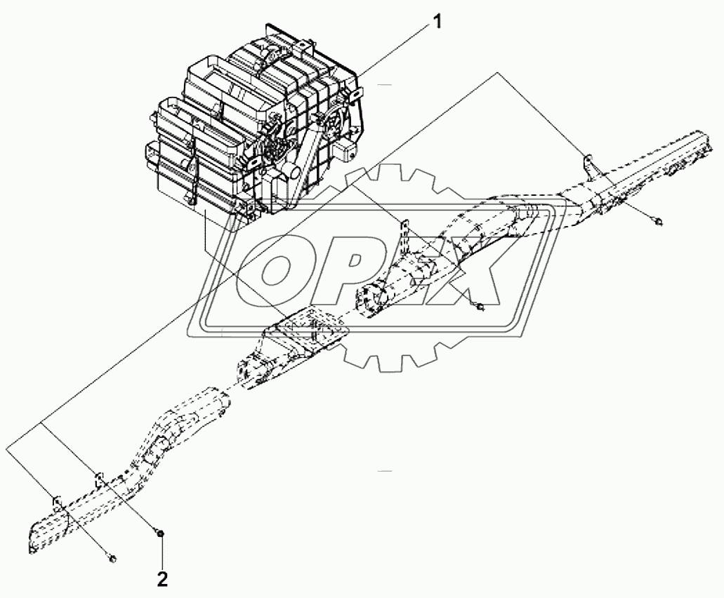 8101A-C0100 Отопитель в сборе