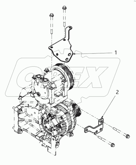  AB 2021 Кронштейн арматуры