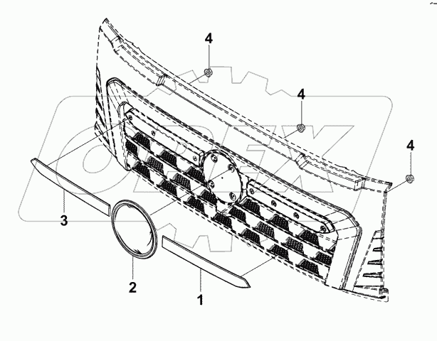  5000F-C4320 Комплект знаков