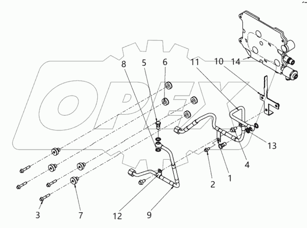  FS 2070 Топливоподкачивающий насос
