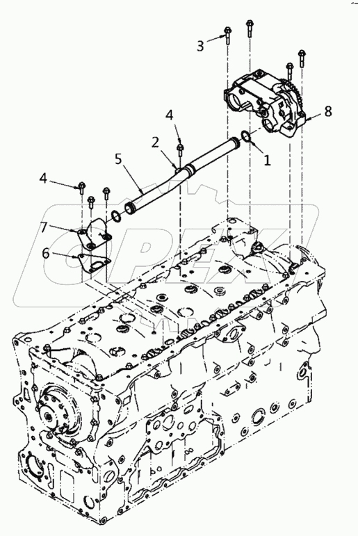  LP 2722 Масляный насос
