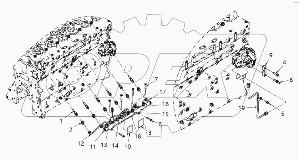  PP20306 Трубопровод форсунки