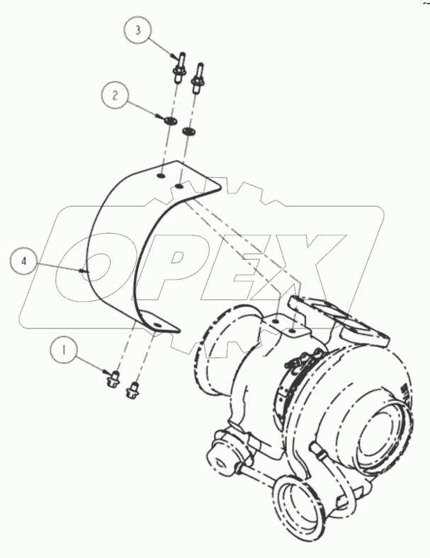  SH 2045 Теплоизоляционный экран