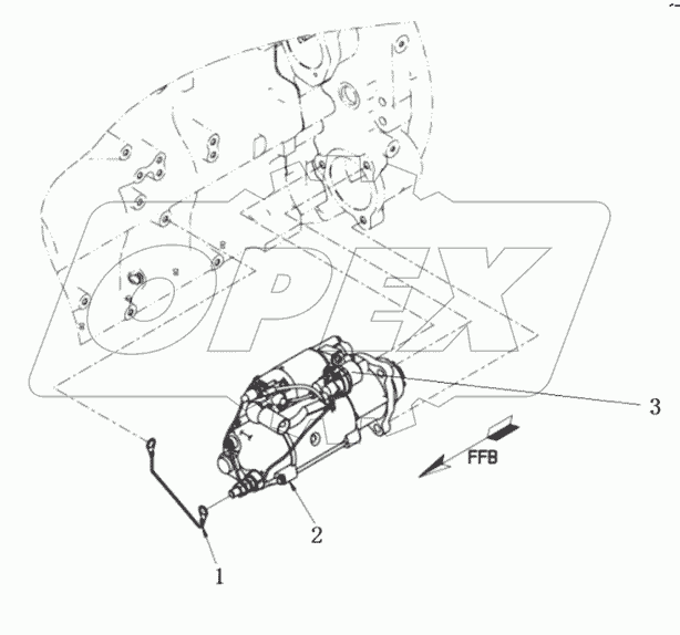  ST 2097 Стартер