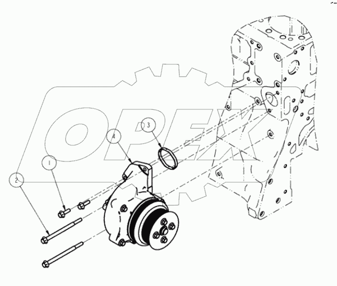  WP 2772 Водяной насос