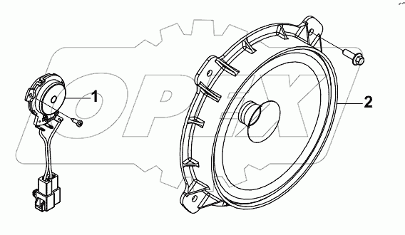  3775B-C6100 SPEAKER SET
