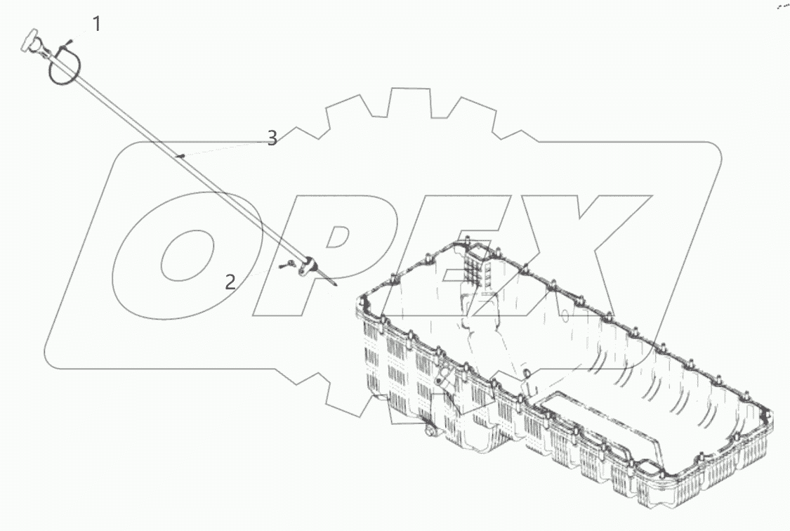  LG 2251 OIL DIPSTICK