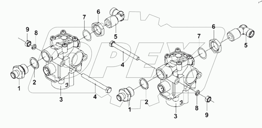  3550A-T0100 Front ABS
