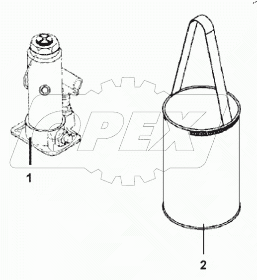  3902B1-06 Jack Subassembly