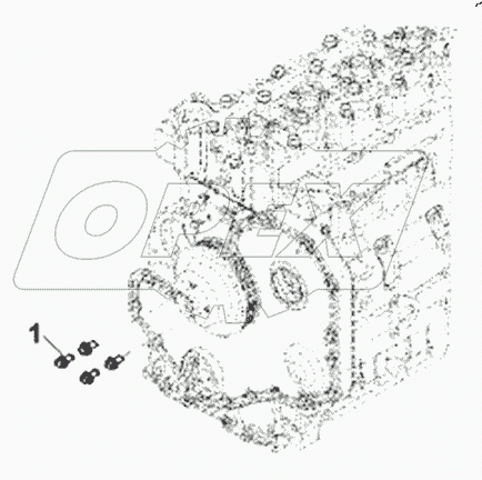  FA9739 Fan Drive Subassembly