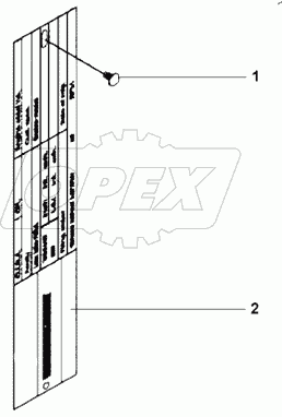  AP9471 Nameplate Subassembly