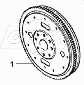  FW9782 Flywheel Subassembly