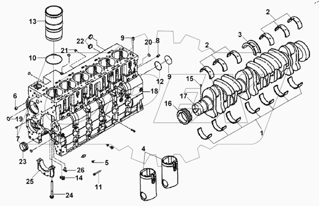  BB9171 Cylinder Body Subassembly