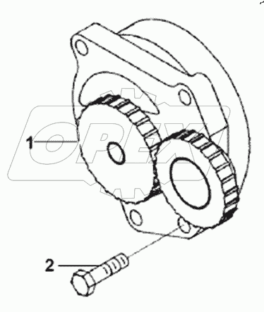  LP9724 Oil Pump Subassembly