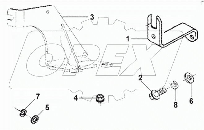  MS9080 Throttle Control Subassembly
