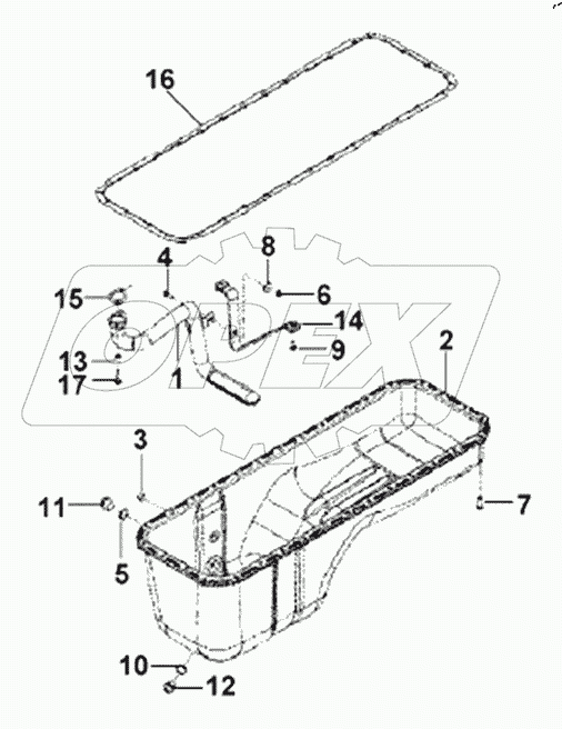  OP9337 Oil Sump Subassembly