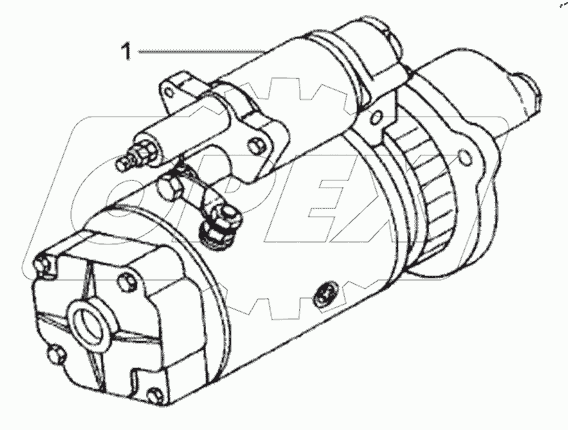  ST9344 Starter Subassembly