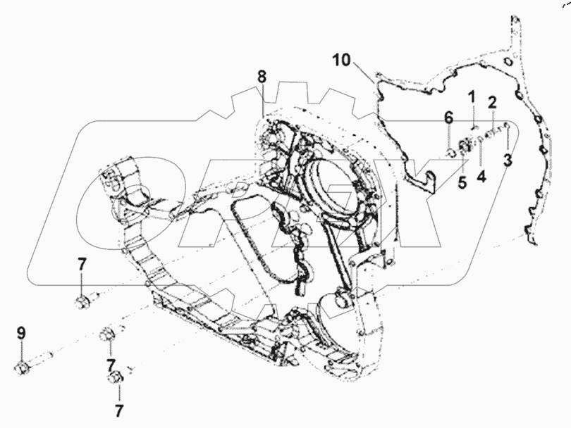  BB9881 Gear Housing Subassembly