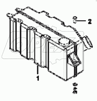  1311A-T0500 Expansion tank group