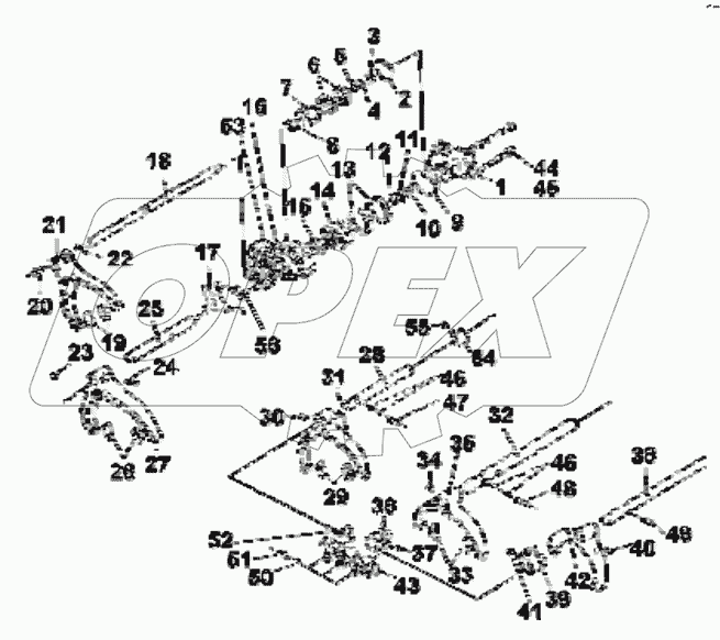  T0504-DC12J-04 Shift control subassembly