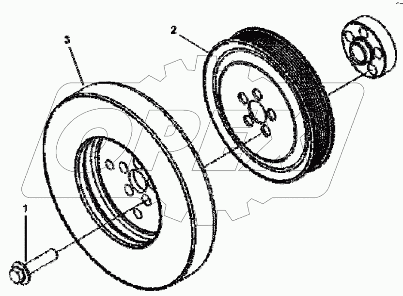  DA9155 Torsional vibration damper group